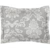 imageLaura Ashley  Queen Quilt Set Cotton Reversible Bedding with Matching Shams Lightweight Home Decor Ideal for All Seasons Venetia Grey QueenVenetia Grey