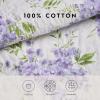 imageLaura Ashley  Queen Quilt Set Reversible Cotton Bedding with Matching Shams Lightweight Decor for All Seasons Keighley Lilac QueenLilac