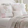 imageLaura Ashley  Queen Quilt Set Reversible Cotton Bedding with Matching Shams Patchwork Inspired Home Decor Celina Patchwork Red QueenCelina Patchwork PinkSage