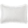 imageLaura Ashley  Queen Quilt Set Reversible Cotton Bedding with Matching Shams PreWashed Home Decor for Added Softness Heirloom Crochet White QueenTwin
