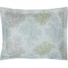 imageLaura Ashley  Queen Quilt Set Reversible Cotton Bedding with Matching Shams PreWashed Home Decor for Added Softness Saltwater Blue QueenQueen