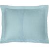 imageLaura Ashley  Queen Quilt Set Reversible Cotton Bedding with Matching Shams PreWashed Home Decor for Added Softness Saltwater Blue QueenQueen