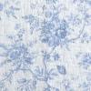 imageLaura Ashley  Queen Quilt Set Reversible Floral Cotton Bedding with Matching Shams Home Decor for All Seasons Walled Garden Brown QueenBlue