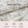 imageLaura Ashley  Queen Quilt Set Reversible Floral Cotton Bedding with Matching Shams Home Decor for All Seasons Walled Garden Brown QueenWalled Garden Brown