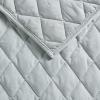 imageLaura Ashley  Queen Quilt Set Solid Velvet Reversible Bedding All Season Home Decor with Shams ampamp Bonus Pillow Cover Diamond Stitch Dark Green QueenDiamond Stitch Sage Green