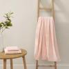 imageLaura Ashley  Towel Set Luxuriously Soft ampamp Absorbent Cotton Towels Fade Resistant ampamp Low Linting Chic Bathroom Decor Marilyn White 6PieceMarilyn Pink