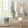 imageLaura Ashley  Towel Set Luxuriously Soft ampamp Absorbent Cotton Towels Fade Resistant ampamp Low Linting Chic Bathroom Decor Marilyn White 6PieceMarilyn White