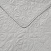 imageLaura Ashley Felicity Collection Quilt Set100 Cotton Reversible All Season Bedding with Matching Shams PreWashed for Added Softness Queen Breeze BlueSoft Grey