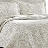 imageLaura Ashley Home  Amberley Collection  Quilt Set  100 Cotton Breathable ampamp Lightweight Reversible Bedding PreWashed for Added Softness Queen Spa Blue  1 Count Pack of 1Amberley Beige