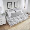 imageLaura Ashley Home  Amberley Collection  Quilt Set  100 Cotton Breathable ampamp Lightweight Reversible Bedding PreWashed for Added Softness Queen Spa Blue  1 Count Pack of 1Amberley BlackWhite
