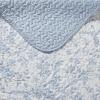 imageLaura Ashley Home  Amberley Collection  Quilt Set  100 Cotton Breathable ampamp Lightweight Reversible Bedding PreWashed for Added Softness Queen Spa Blue  1 Count Pack of 1Spa Blue