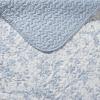 imageLaura Ashley Home  Amberley Collection  Quilt Set  100 Cotton Breathable ampamp Lightweight Reversible Bedding PreWashed for Added Softness Queen Spa Blue  1 Count Pack of 1Amberley Blue