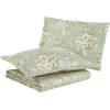 imageLaura Ashley Home  Queen Quilt Set Cotton Reversible Bedding with Matching Shams Bedroom Decor Ideal for All Seasons Brompton Green QueenKing