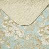 imageLaura Ashley Home  Queen Quilt Set Cotton Reversible Bedding with Matching Shams Bedroom Decor Ideal for All Seasons Brompton Green QueenKing