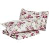 imageLaura Ashley Lidia Collection Quilt Set100 Cotton Reversible Lightweight ampamp Breathable Bedding PreWashed for Added Softness Queen PinkKing