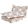 imageLaura Ashley Queen Quilt Set Cotton Reversible Bedding Set All Season Cottage Home Dcor Joyce Pink QueenJoyce PinkWhite