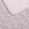 imageLaura Ashley Queen Quilt Set Lightweight Cotton Bedding with Matching Shams Vintage Floral Inspired Home Decor with Solid Reverse Loveston Pink QueenLoveston Pink