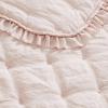 imageLaura Ashley Queen Quilt Set Reversible Bedding Set Including Shams All Season Farmhouse Home Dcor Hailee Pink FullQueenHailee Pink