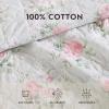 imageLaura Ashley Queen Quilt Set Reversible Cotton Bedding with Matching Shams Lightweight Home Decor for All Seasons Melany Pink QueenMelany Pink