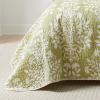 imageLaura Ashley Rowland Collection 100 Cotton Reversible All Season Bedding with Matching Sham PreWashed for Added Comfort Queen GraySage
