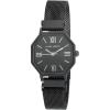 imageLaura Ashley Womens Hexagon 25mm Mesh Magnetic Closure Watch  Womens 25mm Mesh WatchBlack