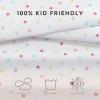 imageLaura Ashley  Kids Sheet Set UltraSoft ampamp Breathable Toddler Bedding with Matching Pillowcase WrinkleResistant Ideal Girl Room Essentials Busy Bee Pink TwinTwin XLConfetti Pink