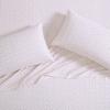 imageLaura Ashley  Queen Sheet Set Cotton Flannel Bedding Brushed for Extra Softness ampamp Comfort Evie Pink QueenEvie PinkGreenWhite