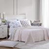 imageLaura Ashley  Queen Sheet Set Cotton Flannel Bedding Brushed for Extra Softness ampamp Comfort Evie Pink QueenFawna Gray