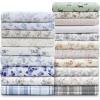 imageLaura Ashley  Queen Sheet Set Cotton Flannel Bedding Brushed for Extra Softness ampamp Comfort Evie Pink QueenLe Fleur Orange