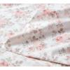 imageLaura Ashley  Queen Sheet Set Cotton Flannel Bedding Brushed for Extra Softness ampamp Comfort Evie Pink QueenLisalee PinkGrey