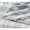 imageLaura Ashley  Queen Sheet Set Cotton Flannel Bedding Brushed for Extra Softness ampamp Comfort Evie Pink QueenMulholland Plaid Grey
