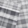 imageLaura Ashley  Queen Sheet Set Cotton Flannel Bedding Brushed for Extra Softness ampamp Comfort Evie Pink QueenMulholland Plaid Grey