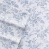 imageLaura Ashley  Queen Sheet Set Cotton Flannel Bedding Brushed for Extra Softness ampamp Comfort Evie Pink QueenVanessa Blue