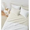imageLaura Ashley  Queen Sheet Set Cotton Flannel Bedding Brushed for Extra Softness ampamp Comfort Evie Pink QueenVictoria Beige