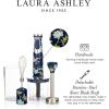 imageLaura Ashley 150W Immersion Blender Handheld  4 in 1 Electric Hand Blender for Kitchen with Durable Stainless Steel Blades Whisk ampamp 300ml Mixing Pouring Cup  2 Speed Modes Hand Held Stick BlenderElveden Navy