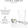 imageLaura Ashley 150W Immersion Blender Handheld  4 in 1 Electric Hand Blender for Kitchen with Durable Stainless Steel Blades Whisk ampamp 300ml Mixing Pouring Cup  2 Speed Modes Hand Held Stick BlenderElveden White