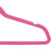 imageLaura Ashley 25 Pack Slim Velvet Hangers Durable  Strong Plastic  Slim  Keeps Shape  Closet Organization  Heather Grey  Holds 10lbs  Holds ShapePink