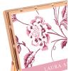 imageLaura Ashley 2x3 Silver Bamboo Metal Picture Frame Vertical with PullOut Easel Stand Made for Tabletop Counterspace Shelf and Desk 2x3 SilverRose Gold