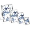 imageLaura Ashley 2x3 Silver Bamboo Metal Picture Frame Vertical with PullOut Easel Stand Made for Tabletop Counterspace Shelf and Desk 2x3 SilverSilver