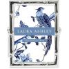 imageLaura Ashley 2x3 Silver Bamboo Metal Picture Frame Vertical with PullOut Easel Stand Made for Tabletop Counterspace Shelf and Desk 2x3 SilverSilver