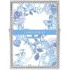 imageLaura Ashley 2x3 Silver Rope Metal Picture Frame Vertical with PullOut Easel Stand Made for Tabletop Counterspace Shelf and Desk 2x3 SilverSilver