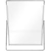 imageLaura Ashley 2x3 Silver Rope Metal Picture Frame Vertical with PullOut Easel Stand Made for Tabletop Counterspace Shelf and Desk 2x3 SilverSilver