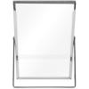 imageLaura Ashley 2x3 Silver Rope Metal Picture Frame Vertical with PullOut Easel Stand Made for Tabletop Counterspace Shelf and Desk 2x3 SilverSilver