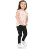 imageLaura Ashley 5Pack Infant ampamp Toddler Girls Shirts  Stylish Comfort and Fashion Multipack Childrens EssentialsFloral  White  Magenta  Yellow  Pink