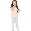 imageLaura Ashley 5Pack Infant ampamp Toddler Girls Shirts  Stylish Comfort and Fashion Multipack Childrens EssentialsPink  Floral  Green  Blush  Pink