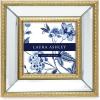 imageLaura Ashley 8x10 Champagne Mirror Bead Picture Frame Classic Mirrored Frame with Beaded Border WallMountable Made for Tabletop Display Photo Gallery and Wall Art 8x10 ChampagneGold