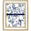 imageLaura Ashley 8x10 Champagne Mirror Bead Picture Frame Classic Mirrored Frame with Beaded Border WallMountable Made for Tabletop Display Photo Gallery and Wall Art 8x10 ChampagneGold