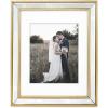 imageLaura Ashley 8x10 Champagne Mirror Bead Picture Frame Classic Mirrored Frame with Beaded Border WallMountable Made for Tabletop Display Photo Gallery and Wall Art 8x10 ChampagneGold