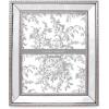 imageLaura Ashley 8x10 Champagne Mirror Bead Picture Frame Classic Mirrored Frame with Beaded Border WallMountable Made for Tabletop Display Photo Gallery and Wall Art 8x10 ChampagneChampagne