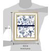 imageLaura Ashley 8x10 Champagne Mirror Bead Picture Frame Classic Mirrored Frame with Beaded Border WallMountable Made for Tabletop Display Photo Gallery and Wall Art 8x10 ChampagneGold